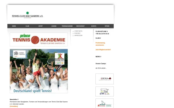 a-rosa-tennis.de