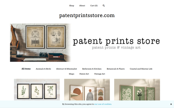 patentprintsstore.com
