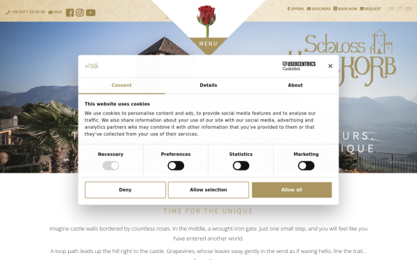 www.schloss-hotel-korb.com