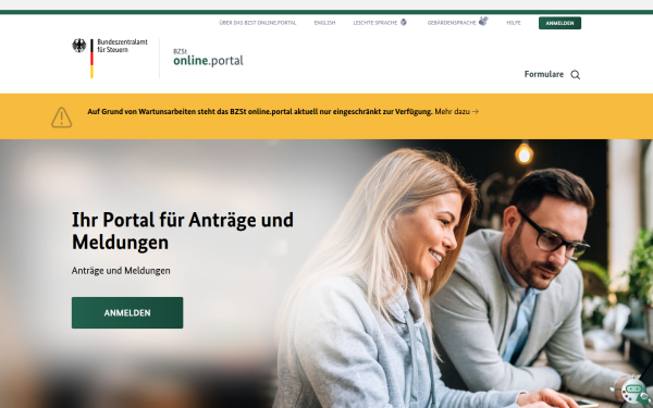 online.portal.bzst.de