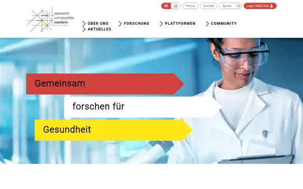 www.netzwerk-universitaetsmedizin.de