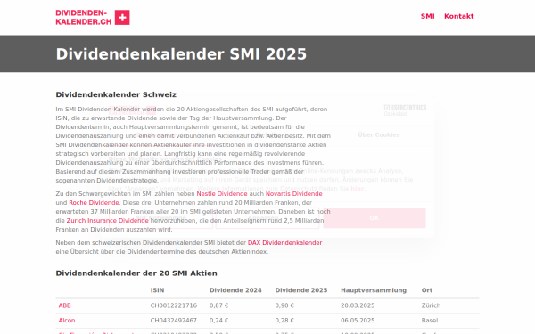dividenden-kalender.ch