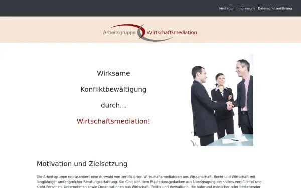 arbeitsgruppe-wirtschaftsmediation.de