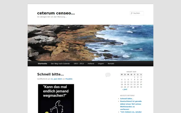 ceterum-censeo.com