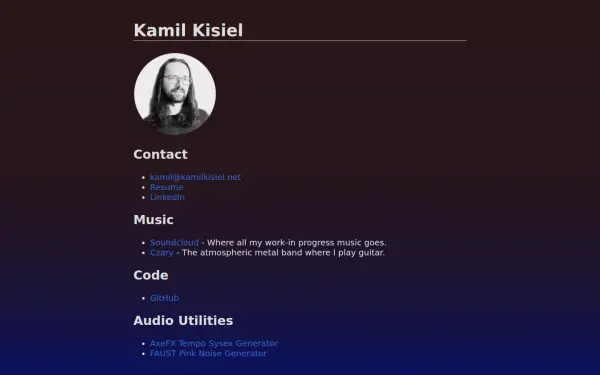 www.kamilkisiel.net
