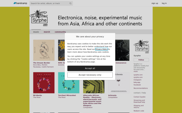 syrphe.bandcamp.com