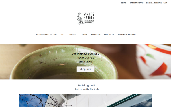www.whiteherontea.com