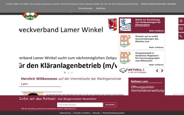 www.markt-lam.de