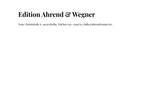 ahrendwegner.de