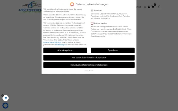 absetzbecken.de