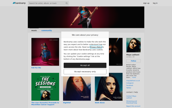 mayalakhani.bandcamp.com