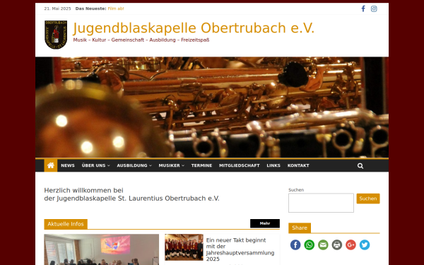 www.jugendblaskapelle-obertrubach.de