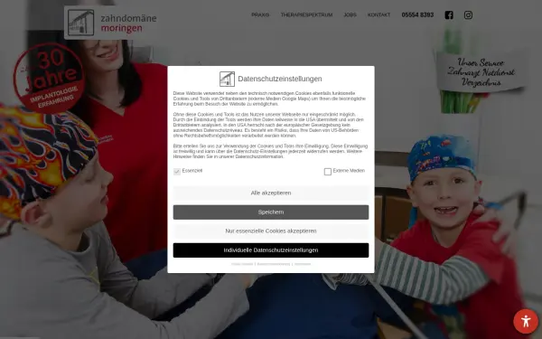 www.zahndomaene.de