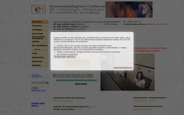 dermatologie-cuxhaven.de