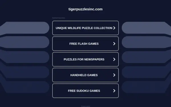 www.tigerpuzzlesinc.com