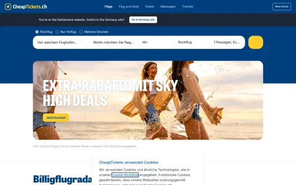 www.cheaptickets.ch