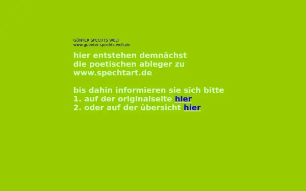 guenter-spechts-welt.de