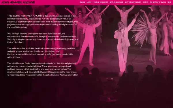 www.johnhemmerarchive.org