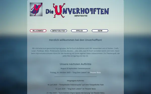 dieunverhofften.de