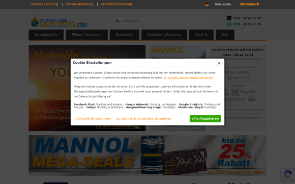 www.motor-oel-guenstig.de