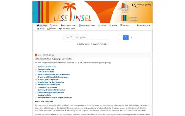 www.leseinsel-augsburg.de