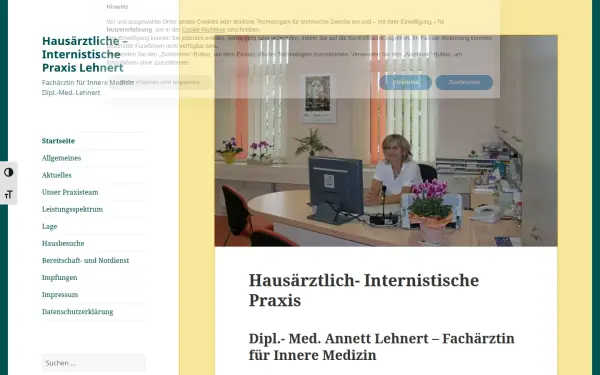 www.hausarztpraxis-lehnert.de