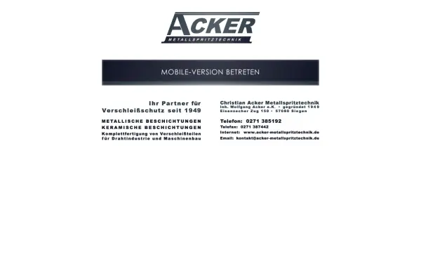 acker-metallspritztechnik.de