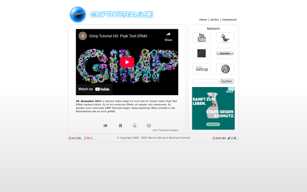 www.gimptutorials.de