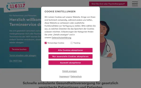 www.116117-termine.de