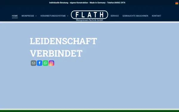 www.flath-weinpressen.de