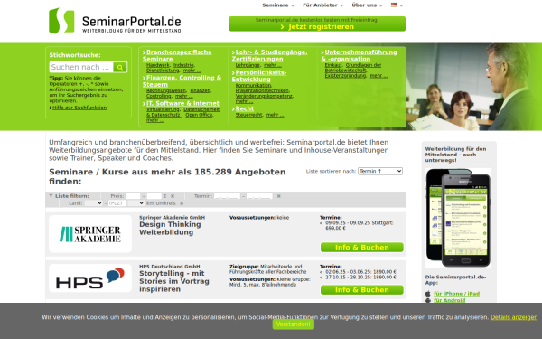 www.seminarportal.de