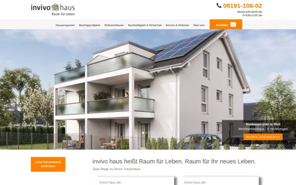 www.invivohaus.de