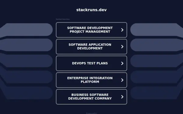 stackruns.dev