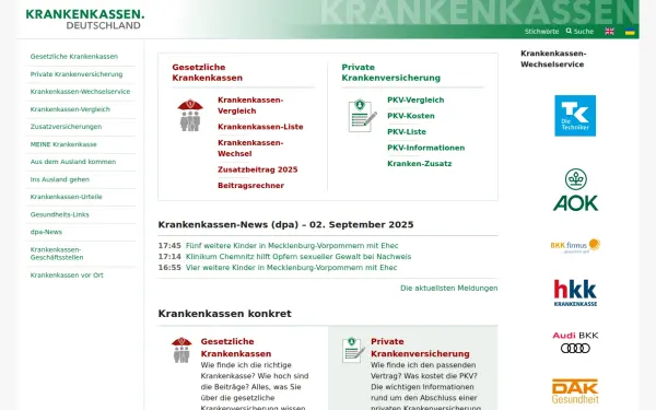 www.krankenkassen.de