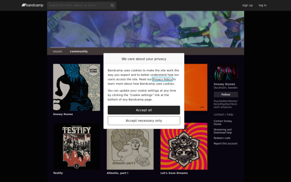 snowydunesofficial.bandcamp.com