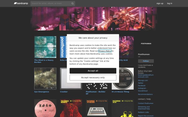 posthuman.bandcamp.com