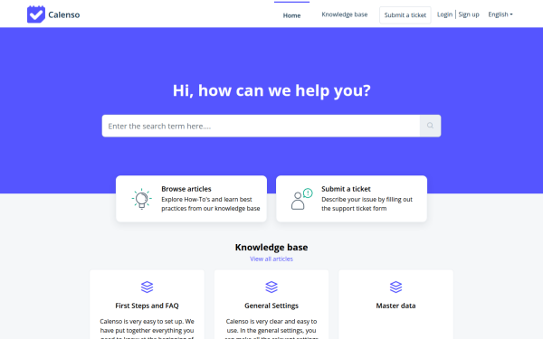 calenso.freshdesk.com