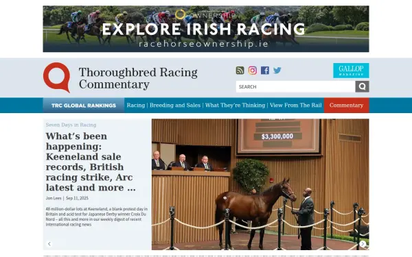 www.thoroughbredracing.com