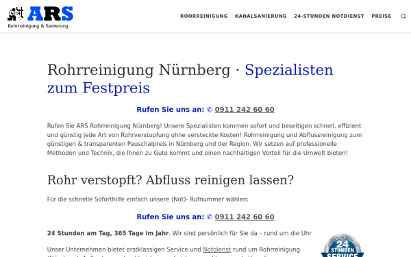 ars-rohrreinigungsservice.de