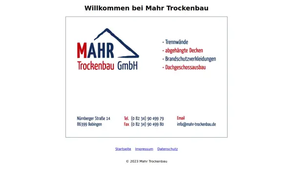 mahr-trockenbau.de