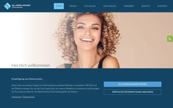 www.zahnarztpraxis-karlsruhe.de