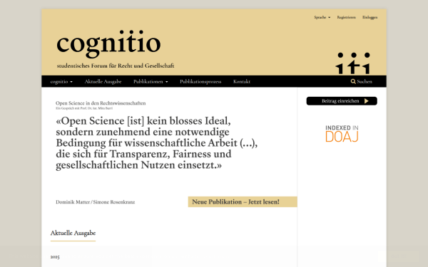 cognitio-zeitschrift.ch