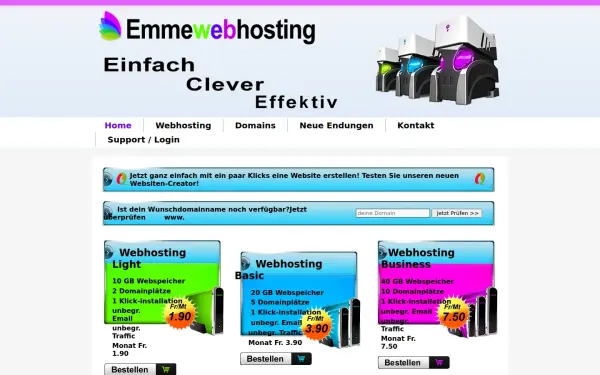 www.emmewebhosting.ch