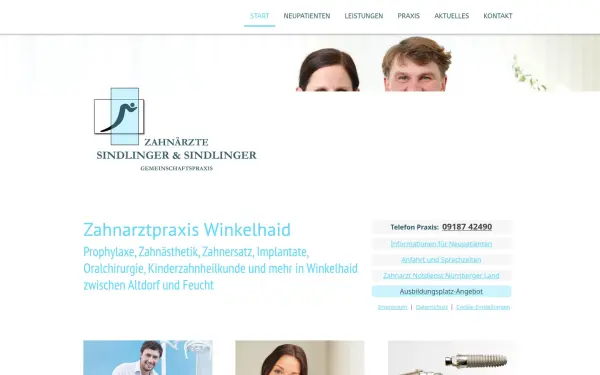 www.zahnarztpraxis-winkelhaid-altdorf.de