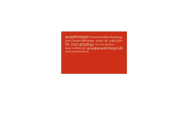 acwehmeyer.de