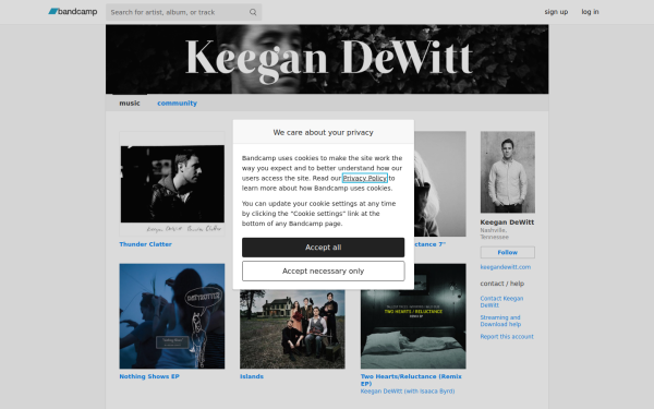 keegandewitt.bandcamp.com