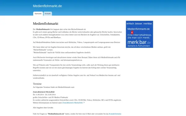 www.medienflohmarkt.de