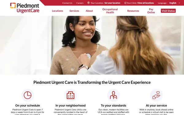 www.piedmonturgentcare.org