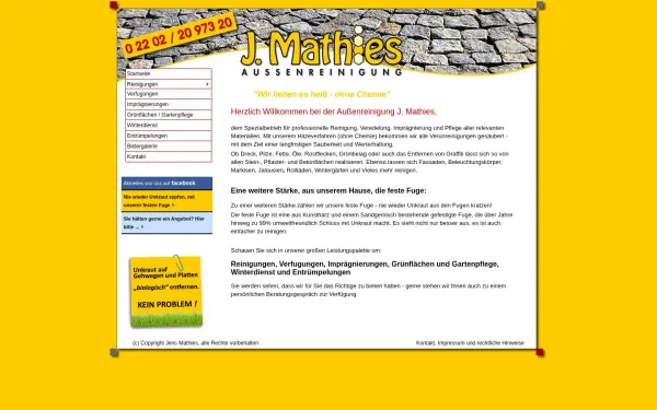 aussenreinigung-mathies.de