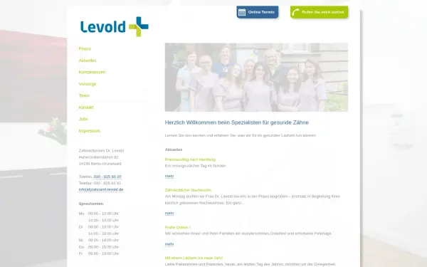 www.zahnarzt-levold.de